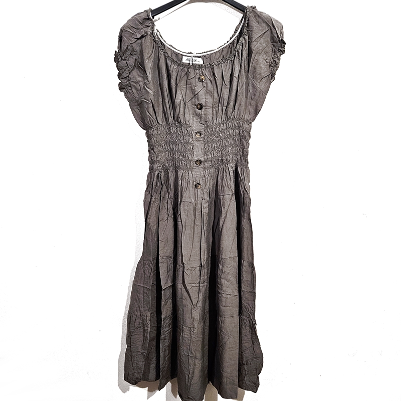 Obleka z  raztegljivim ovratnikom M/L 38/40 siva