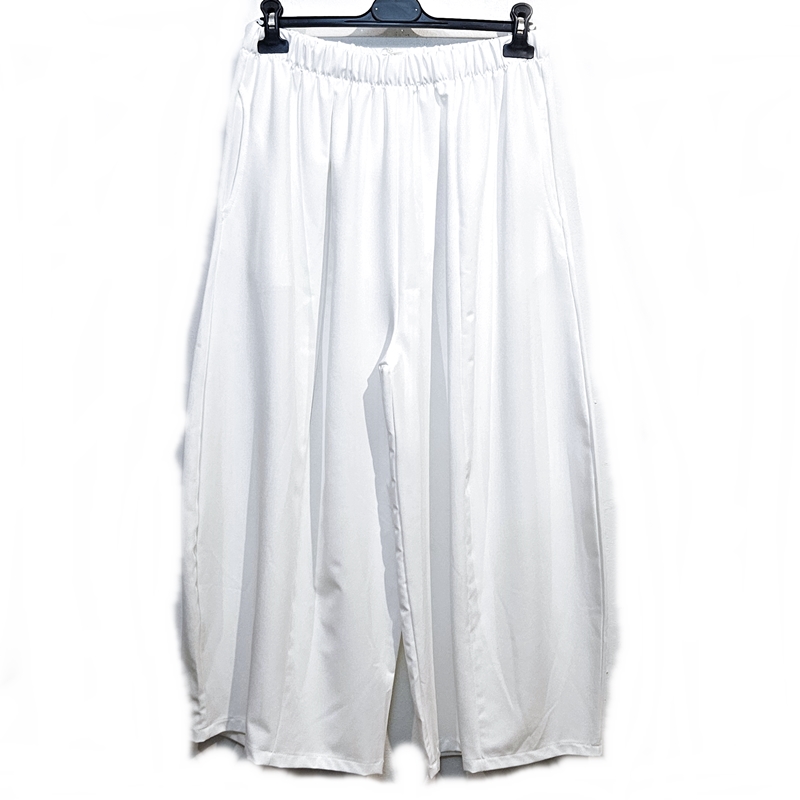 Elegantne balončkaste hlače bele