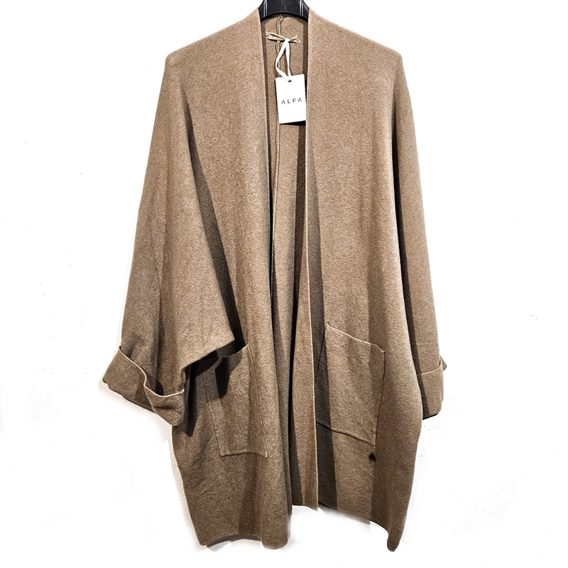 Topla oversized jopa taupe