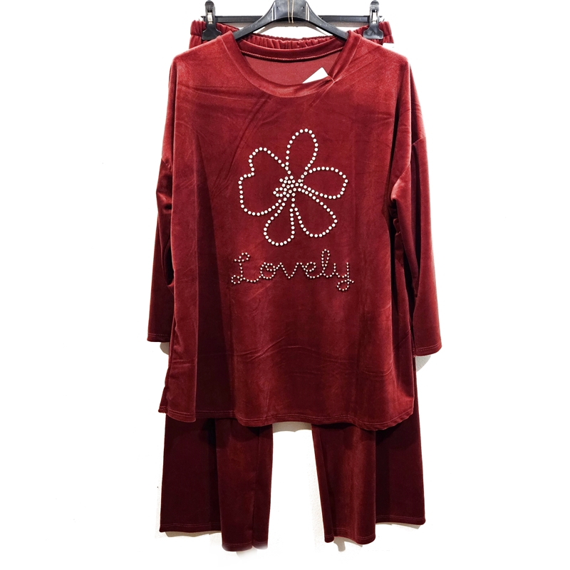 Spalni komplet rdeč